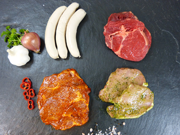 Moselmetzger Kleine Auswahl unserer Produkte Fleisch Probierpakete