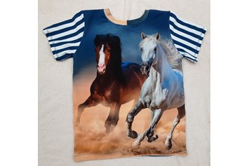 onlinemarketing: T-Shirt für begeisterte Pferdefans!
 - wollsocken&kindermode