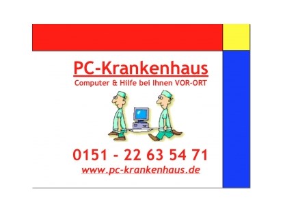 regionale Unternehmen - Zahlungsmöglichkeiten: Kreditkarte - Schleswig-Holstein - PC-Krankenhaus