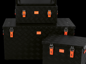Alubox Kleine Auswahl unserer Produkte Black Edition: bewährte ALUBOX Alukisten in bester Qualität