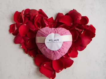 Klar Seifen Kleine Auswahl unserer Produkte Herzseife Rosenblüte