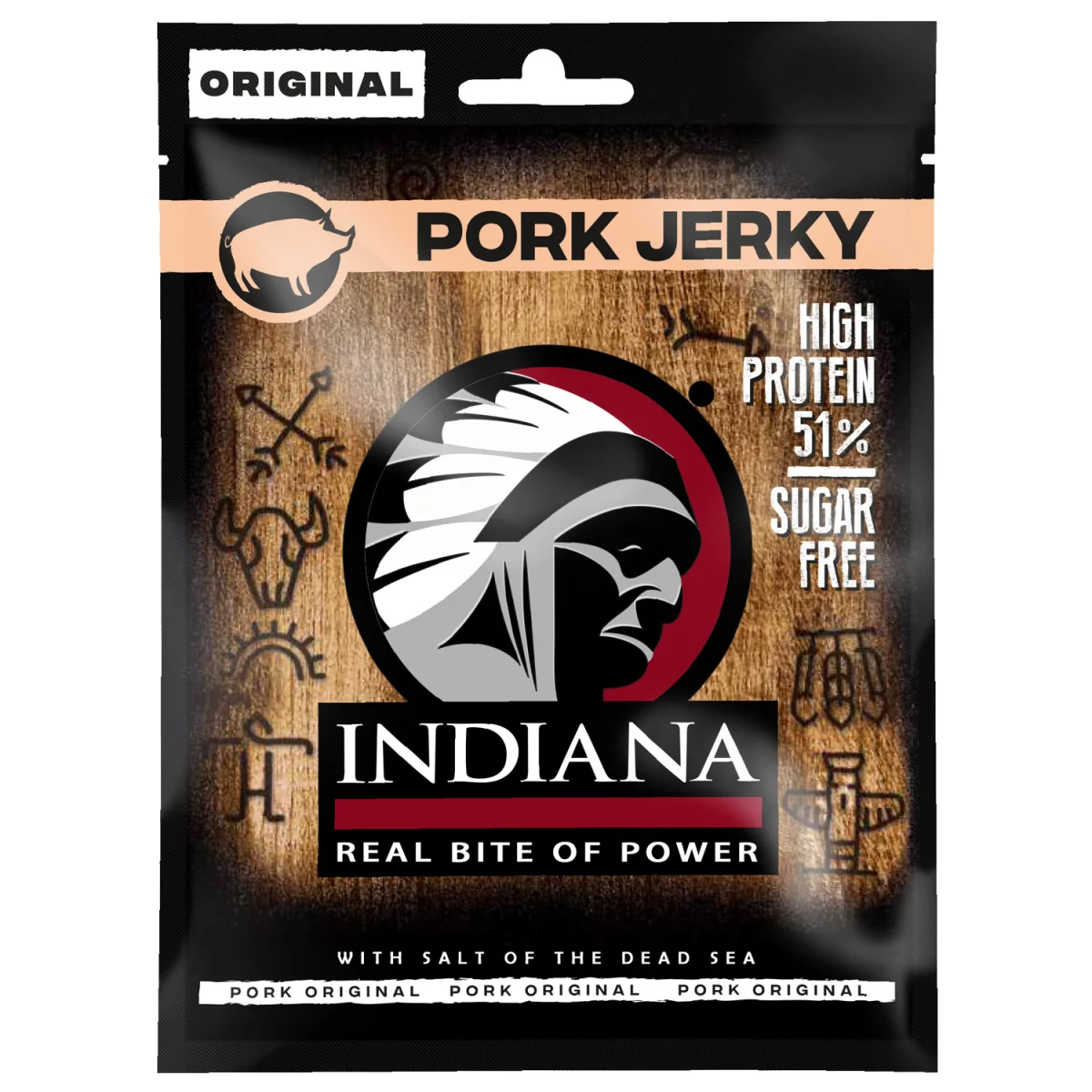 Indiana-Jerky Kleine Auswahl unserer Produkte Indiana Pork Jerky
