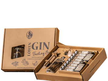 Alpenbrenner Kleine Auswahl unserer Produkte Brennerei Löwen Gin