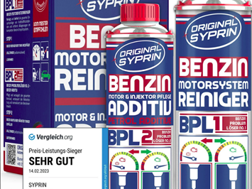 Syprin Kleine Auswahl unserer Produkte SYPRIN Benzin System Reiniger 